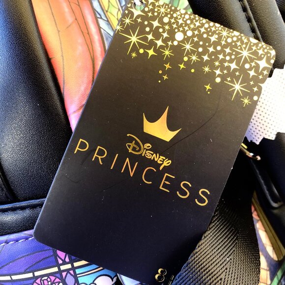 Disney Loungefly Princess Castle Beauty & the Beast BELLE Mini Backpack new - Picture 15 of 16